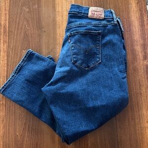 Levi's 311 Shaping Skinny Jean Capris Size 16W